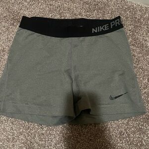 Nike Women's Athletic Spandex in Gray and Black